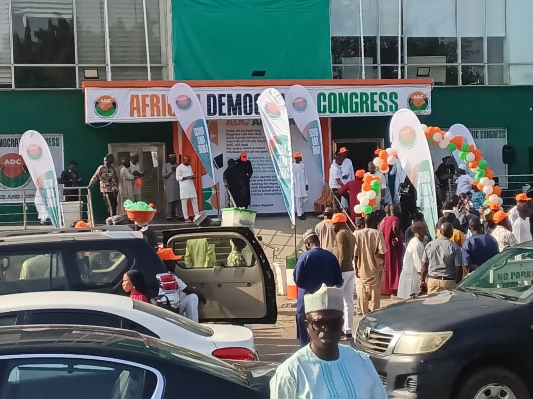 ADC Unveils New Abuja Headquarters, Denies Opposition Realignment Signal